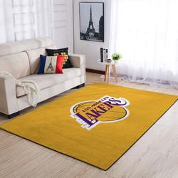 NBA Los Angeles Lakers Basketball Area Rug Living Room Rug Home Decor 1912211