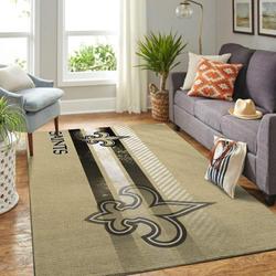 NFL New Orleans Saints Football Area Rug Living Room Rug Home Decor 1912212