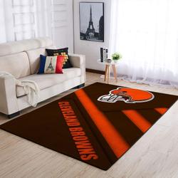 NFL Cleveland Browns Area Rug Football Rug Carpet Floor Decor Home Decor V11314