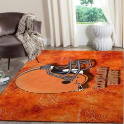 NFL Cleveland Browns Area Rug Football Rug Carpet Floor Decor Home Decor V1761