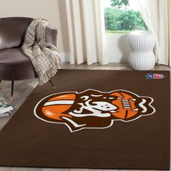 NFL Cleveland Browns Area Rug Football Rug Carpet Floor Decor Home Decor V1767
