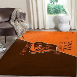 NFL Cleveland Browns Area Rug Football Rug Carpet Floor Decor Home Decor V1768