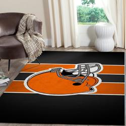 NFL Cleveland Browns Area Rug Football Rug Carpet Floor Decor Home Decor V1772