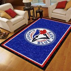 MLB Toronto Blue Jays Baseball Carpet Home Decor Area Rug Living Room