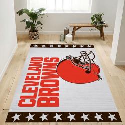 NFL Cleveland Browns Area Rug Football Rug Carpet Floor Decor Home Decor