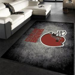 NFL Cleveland Browns Area Rug Football Rug Carpet Floor Decor Home Decor 10
