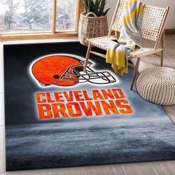 NFL Cleveland Browns Area Rug Football Rug Carpet Floor Decor Home Decor 11