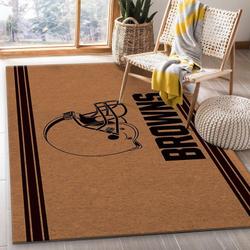 NFL Cleveland Browns Area Rug Football Rug Carpet Floor Decor Home Decor 13