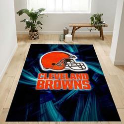 NFL Cleveland Browns Area Rug Football Rug Carpet Floor Decor Home Decor 16