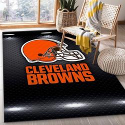 NFL Cleveland Browns Area Rug Football Rug Carpet Floor Decor Home Decor 17