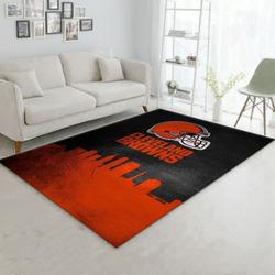 NFL Cleveland Browns Area Rug Football Rug Carpet Floor Decor Home Decor 22