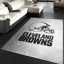 NFL Cleveland Browns Area Rug Football Rug Carpet Floor Decor Home Decor 24