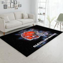 NFL Cleveland Browns Area Rug Football Rug Carpet Floor Decor Home Decor 5