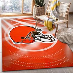NFL Cleveland Browns Area Rug Football Rug Carpet Floor Decor Home Decor 7