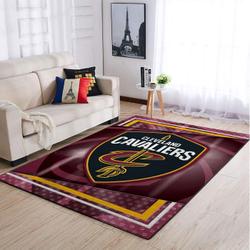 Cleveland Cavaliers Nba Living Room Carpet Sports Rug Regtangle Carpet