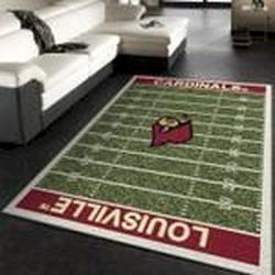 College Louisville Nfl Team Logo Area Rug Kitchen Rug Home Decor Flo