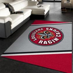 Louisiana Ragin' Cajuns Ncaa Living Room Bed Room Rug Regtangle Carpet 2