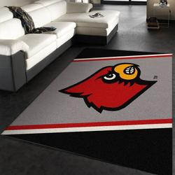 College Spirit Louisville Sport Area Rug Living Room And Bed Room Rug Rug Regtangle Carpet Floor Decor Home Decor