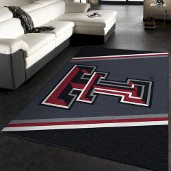College Spirit Texas Tech Sport Area Rug Carpet Team Logo Family Gift