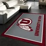 College Spirit Utah Sport Area Rug For Christmas Team Logo Home Decor