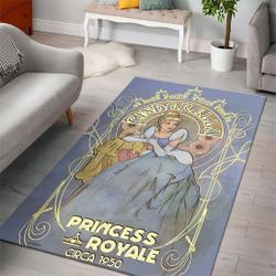 Cinderella Disney Home Decor Carpet Rug Living Room 20030449
