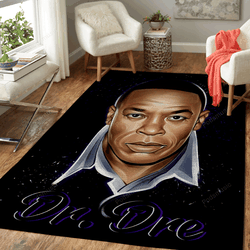 Compton Music Art For Fans Area Rug Living Room Carpet Rug Regtangle Carpet Floor Decor Home Decor