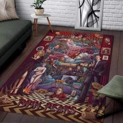Constellation Print Pattern Area Rug Living Room Rug Home Decor