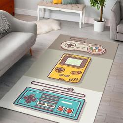 Controler Gaming Collection Area Rugs Living Room Carpet Rug Regtangle Carpet Floor Decor Home Decor
