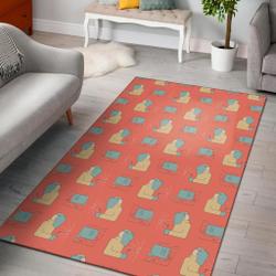 Cookie Print Pattern Area Rug Living Room Rug Home Decor