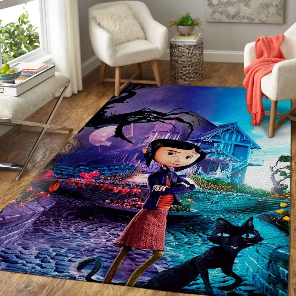 Coraline Area Rug Movie Rug Regtangle Carpet Floor Decor Home Decor V11344