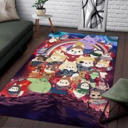 Corgi Avengers Area Rug Marvel Movie Home Decor Homebeautyus Area Rug Living Room Carpet Rug Regtangle Carpet Floor Decor Home Decor