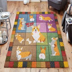 Corgi Rug Rb7A8E7E4872 Area Rug Living Room Carpet Rug Regtangle Carpet Floor Decor Home Decor