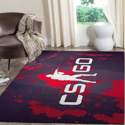 Cs Go Logo Gaming Area Rugs Living Room Carpet Fn181215 Rug Regtangle Carpet Floor Decor Home Decor