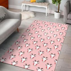 Cucumber Pickle Print Pattern Area Rug Living Room Rug Home Decor