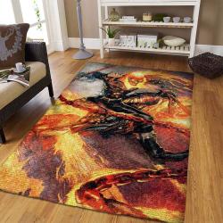 Cuphead Bosses Area Rug Living Room Rug Home Decor