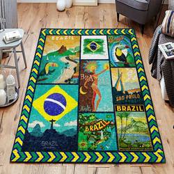 Custom Football Area Rugs Living Room Area Rug Home Decor