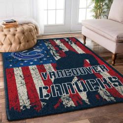NHL Vancouver Canucks Area Rug Wincraft Floor Rug Living Room Rug Home Decor