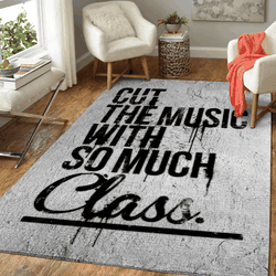 Cut The Music With So Much Ultim8 Letters Art For Fans Area Rug Living Room Carpet Rug Regtangle Carpet Floor Decor Home Decor
