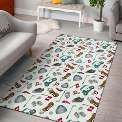 Dachshund Tl1709032M Rug Living Room Rug Home Decor