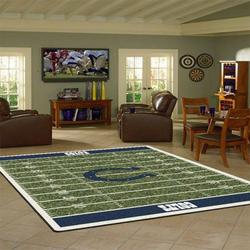 NFL Indianapolis Colts Football Field Area Rug Living Room Rug B220702