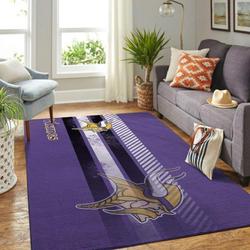 NFL Minnesota Vikings Area Rug Living Room Rug Home Decor 1910079