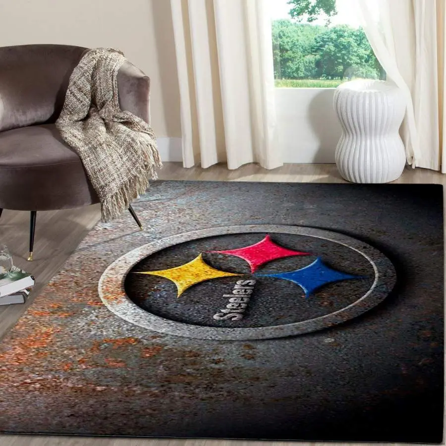 NFL Pittsburgh Steelers Area Rug Living Room Rug Home Decor 1912248