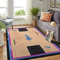 NBA Miami Heat Basketball Area Rug Living Room Rug Team Logo Carpet 20030925