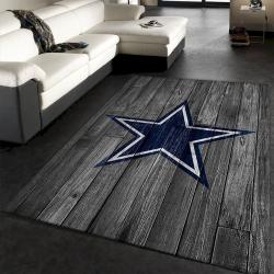 NFL Dallas Cowboys Team Logo Grey Wooden Style Style Nice Gift Home Decor