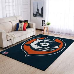 Chicago Bears NFL Living Room Carpet Christmas Gift Floor Decor Rcdd81F33462