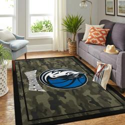 Dallas Mavericks Nba Area Rugs Camo Style Living Room Carpet Regtangle Carpet 1