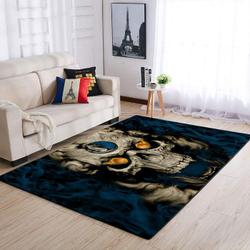 Dallas Mavericks Nba Area Rugs Skull Style Living Room Carpet Regtangle Carpet
