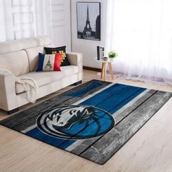 Dallas Mavericks Nba Rugs Wooden Style Living Room Rug Regtangle Carpet