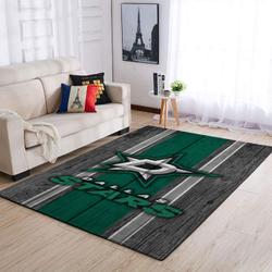Dallas Stars Nhl Area Rugs Team Logo Living Room Regtangle Carpet