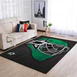 Dallas Stars Nhl Area Rugs Team Logo Living Room Regtangle Carpet